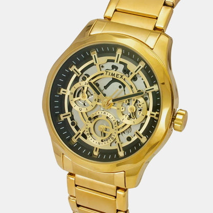 Timex Signio Men Quartz Dial Multi-Function Stainless Steel Watch Tw0Tg7628
