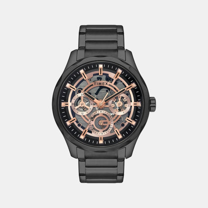 Timex Signio Men Quartz Dial Multi-Function Stainless Steel Watch Tw0Tg7630