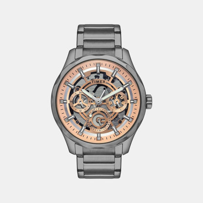 Timex Signio Men Quartz Dial Multi-Function Stainless Steel Watch Tw0Tg7631