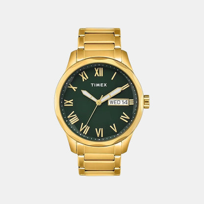 Timex Signio Men Quartz Dial Analog Stainless Steel Watch Tw0Tg7640