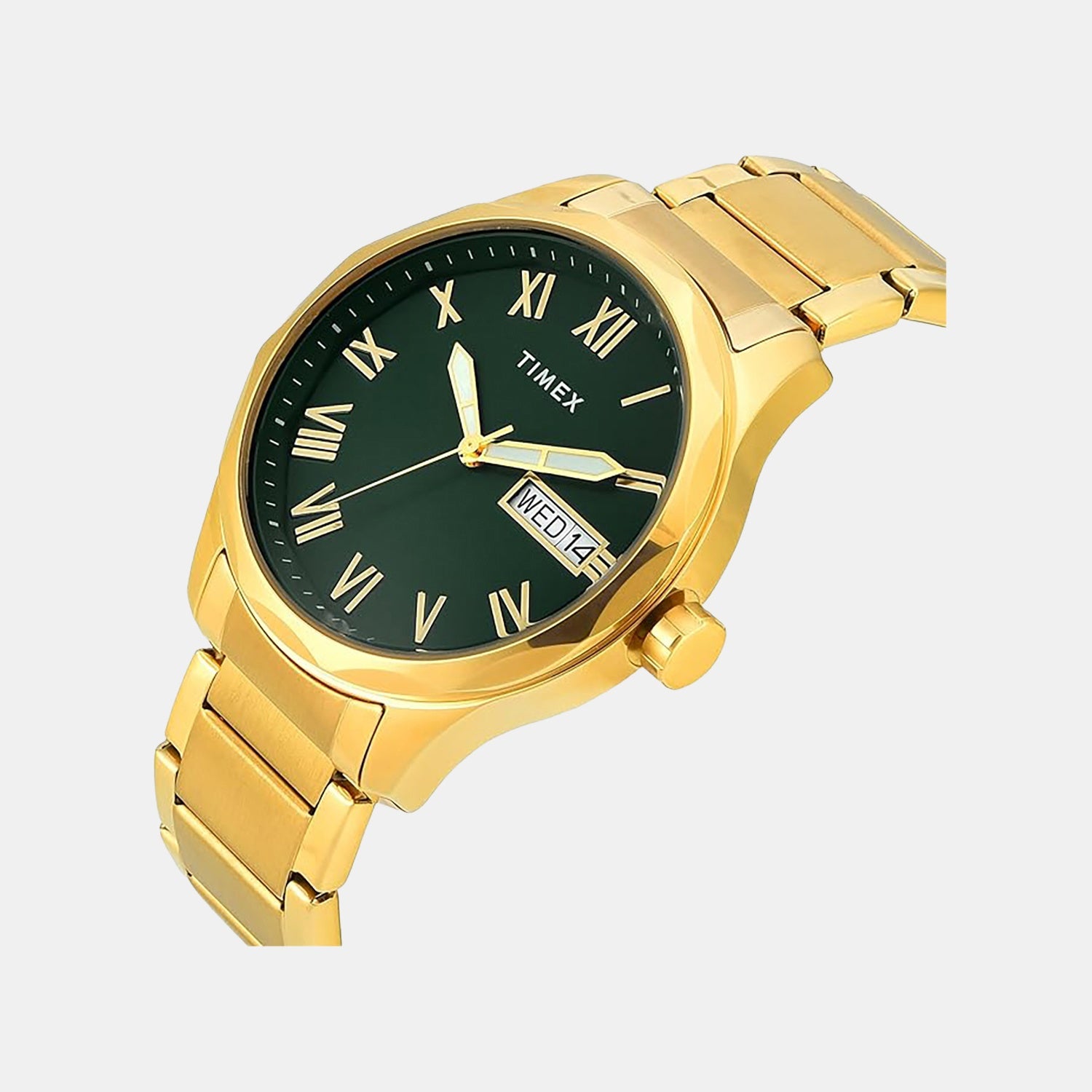 Timex Signio Men Quartz Dial Analog Stainless Steel Watch Tw0Tg7640