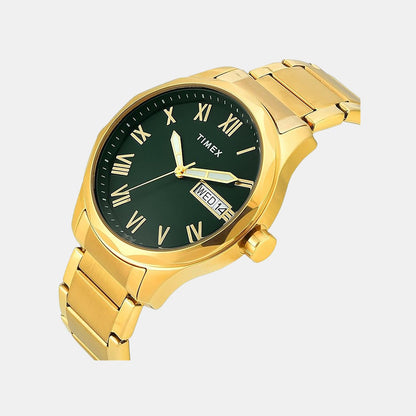 Timex Signio Men Quartz Dial Analog Stainless Steel Watch Tw0Tg7640