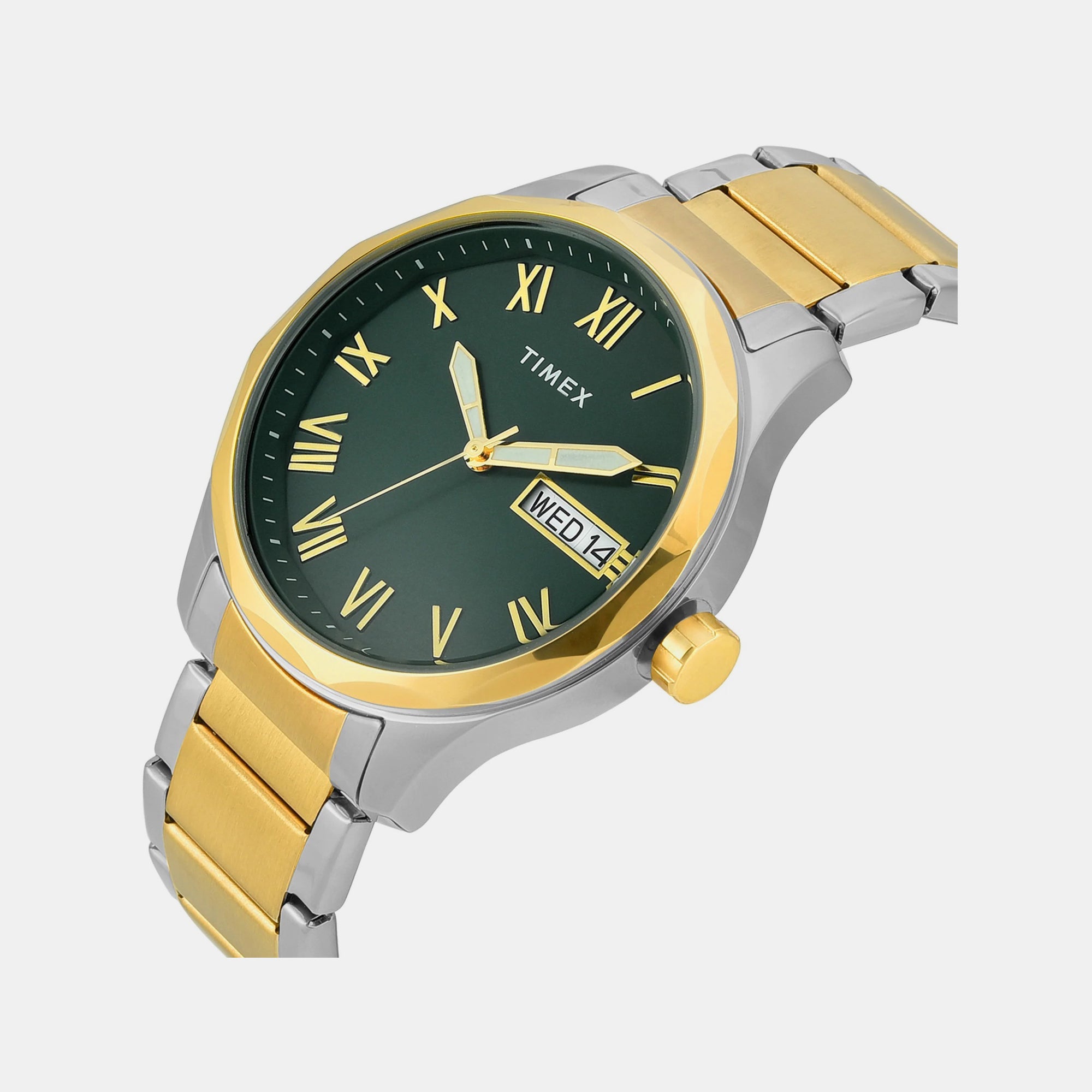 Timex Signio Men Quartz Dial Analog Stainless Steel Watch Tw0Tg7641