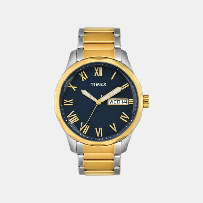Timex Signio Men Quartz Dial Analog Stainless Steel Watch Tw0Tg7642
