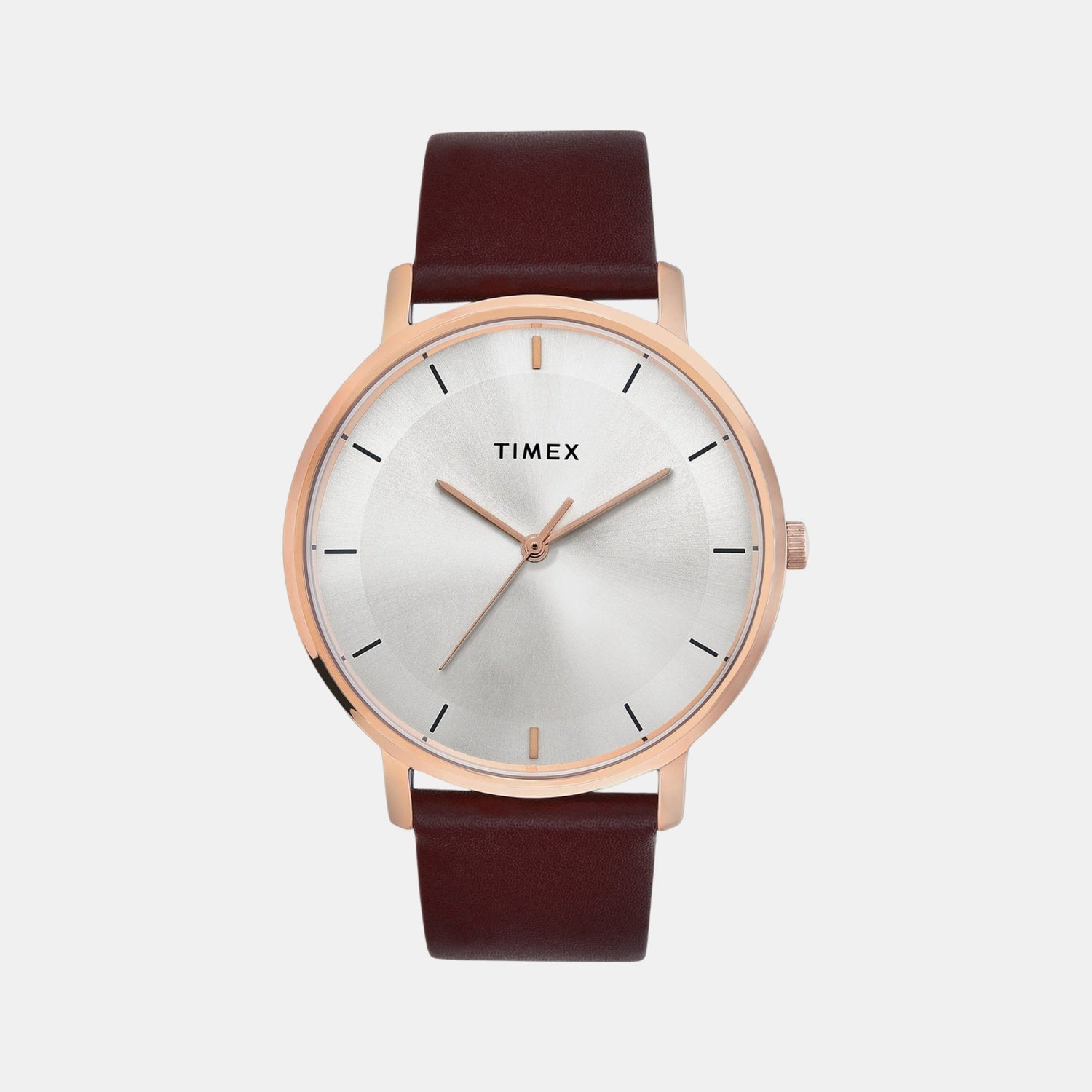 Timex Trendline Men Quartz Dial Analog Leather Watch Tw0Tg8014