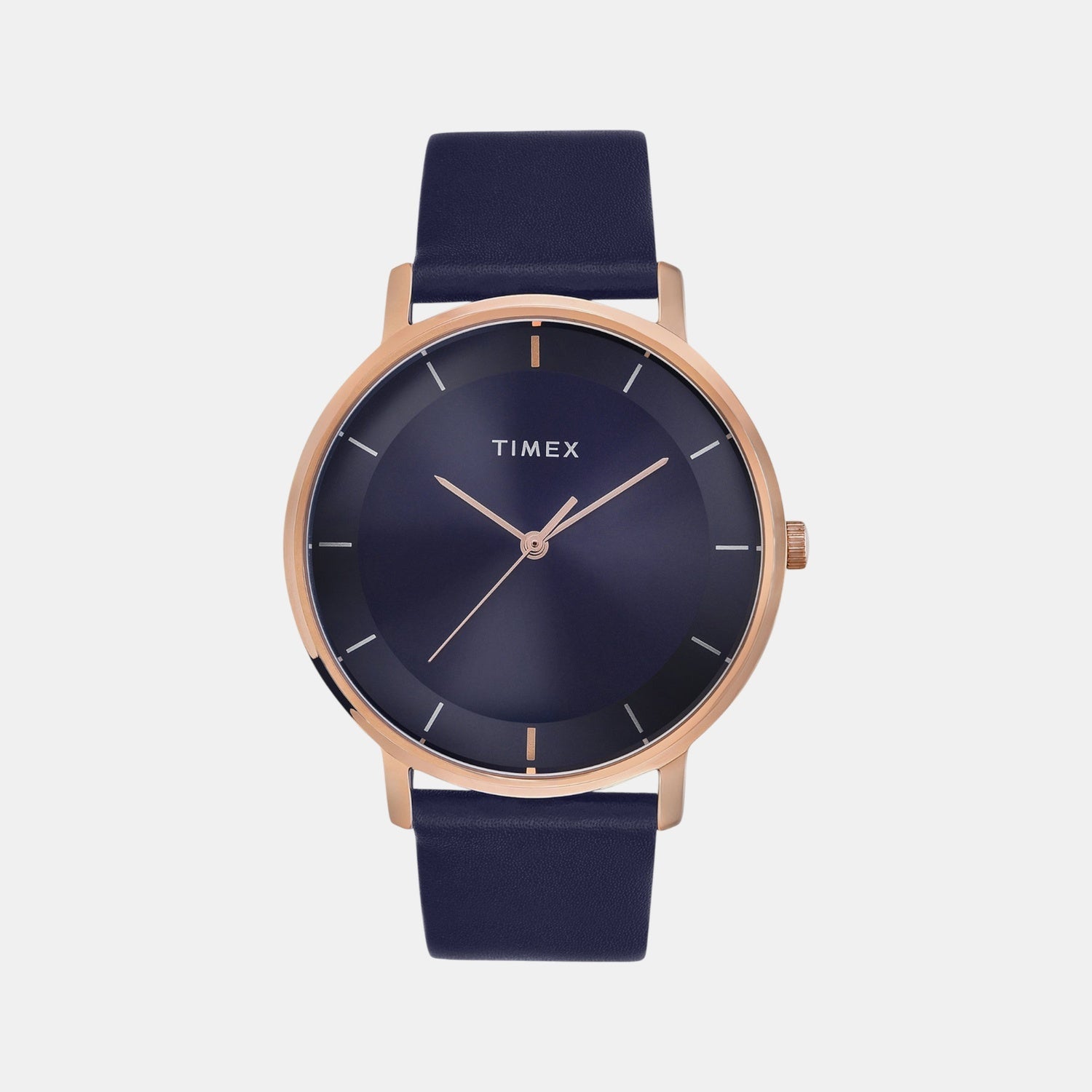Timex Trendline Men Quartz Dial Analog Leather Watch Tw0Tg8015