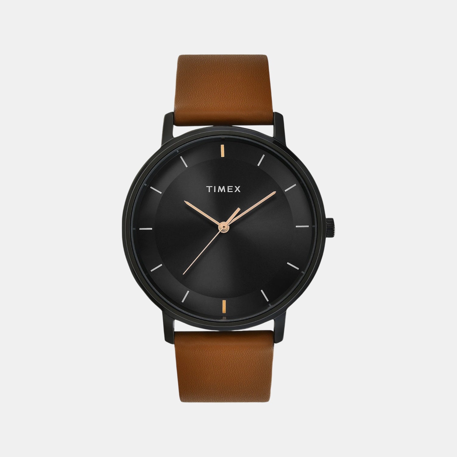 Timex Trendline Men Quartz Dial Analog Leather Watch Tw0Tg8016