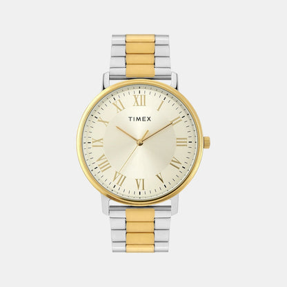 Timex Trendline Men Quartz Dial Analog Stainless Steel Watch Tw0Tg8025