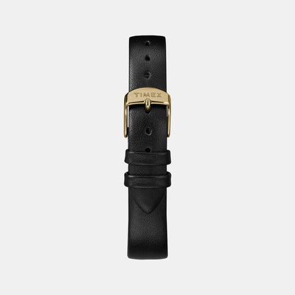 Timex Trend Women Quartz Black Dial Analog Leather Watch Tw2R36400Jq