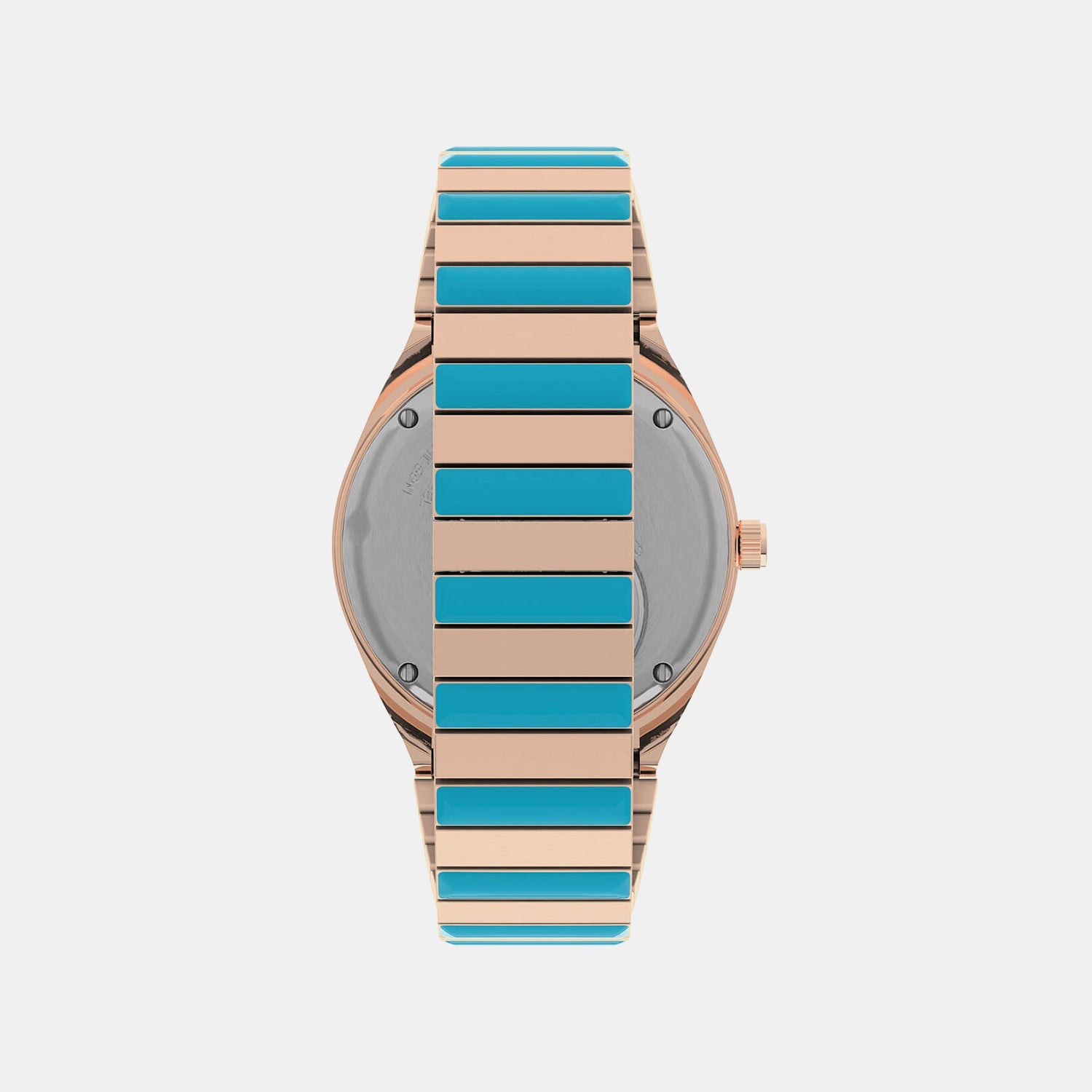 Timex Women Quartz Pink Dial Analog Stainless Steel Watch Tw2U81500Uj