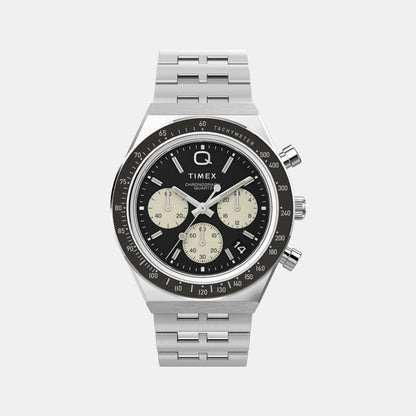 Timex Men Quartz Black Dial Analog Stainless Steel Watch Tw2V42600Uj