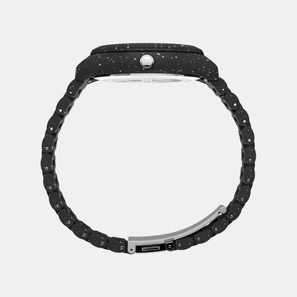Timex Men Quartz Black Dial Analog Plastic Watch Tw2V77000X6