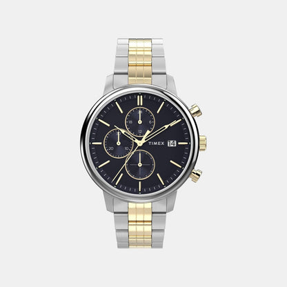 Timex Men Quartz Blue Dial Multi-Function Steel Watch Tw2W13300Uj