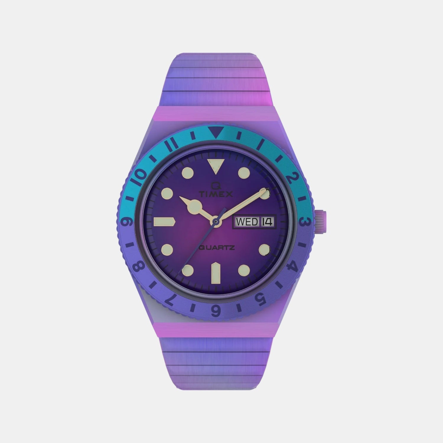 Timex Women Quartz Blue Dial Analog Stainless Steel Watch Tw2W41100Uj