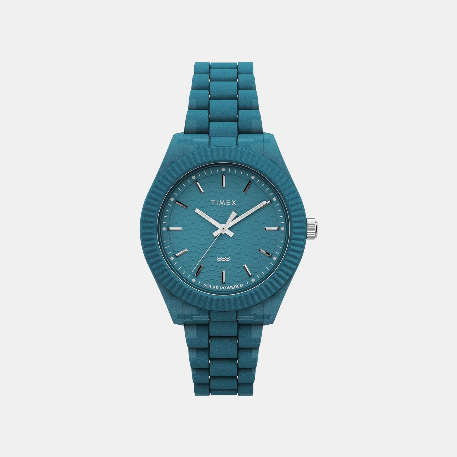 Timex Women Quartz Blue Dial Analog Plastic Watch Tw2W56400X6