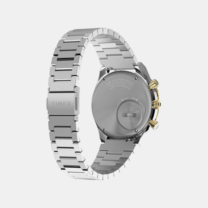 Timex Men Quartz Black Dial Analog Stainless Steel Watch Tw2W64200Uj