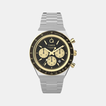 Timex Men Quartz Black Dial Analog Stainless Steel Watch Tw2W64200Uj