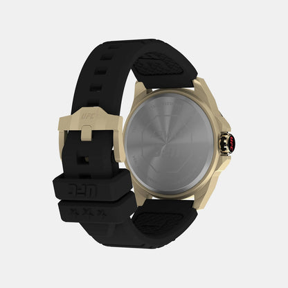 Timex Men Quartz Black Dial Analog Silicone Watch Tw2W73600Uj