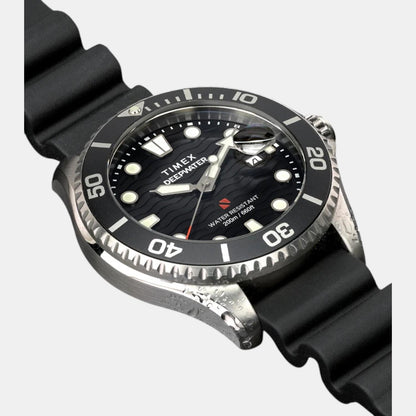 Timex Men Quartz Black Dial Analog Synthetic Watch Tw2W81600Uj