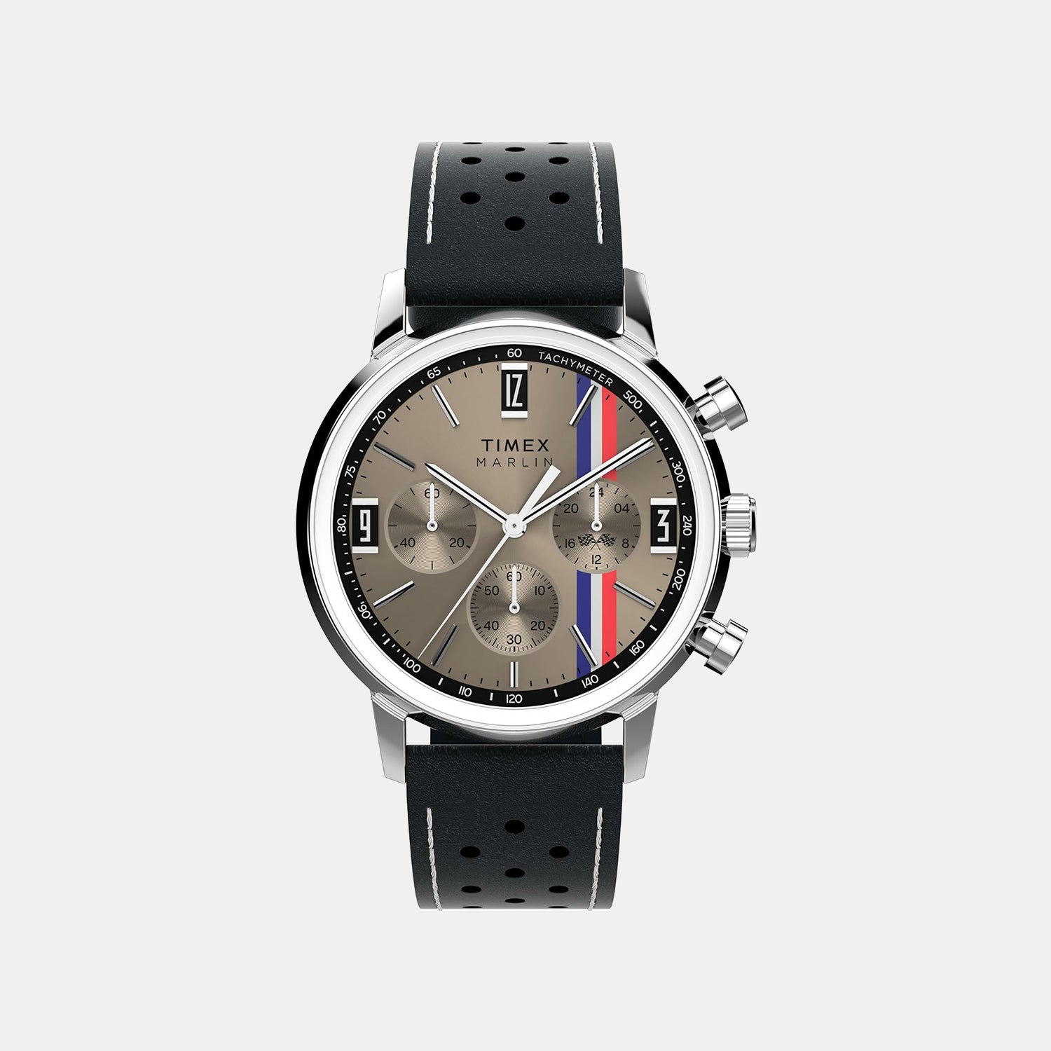 Timex Marlin Men Quartz Tan Dial Analog Leather Watch Tw2W98900Uj