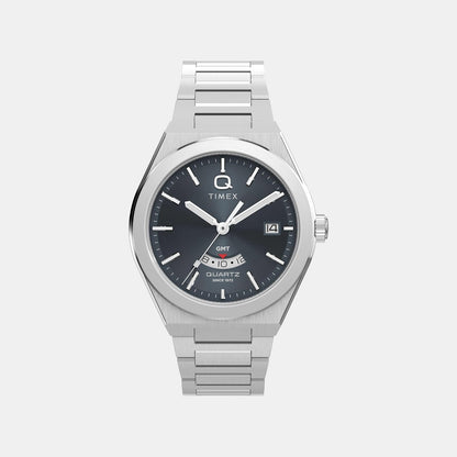Timex Men Quartz Black Dial Analog Steel Watch Tw2Y12100Uj