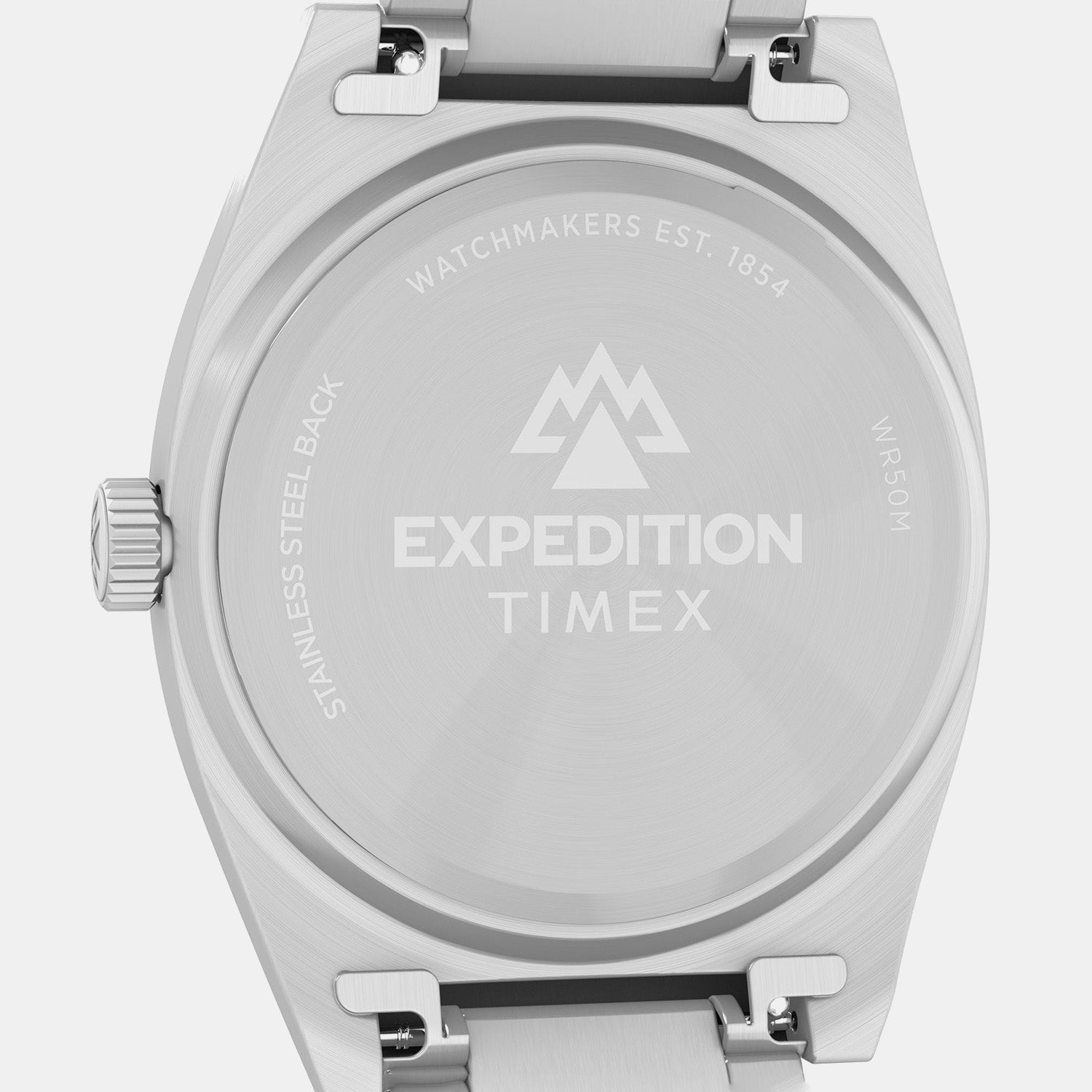 Timex Expedition Men Quartz White Dial Analog Stainless Steel Watch Tw2Y18300Ik