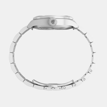 Timex Waterbury Men Quartz Silver Dial Analog Stainless Steel Watch Tw2Y18800Uj