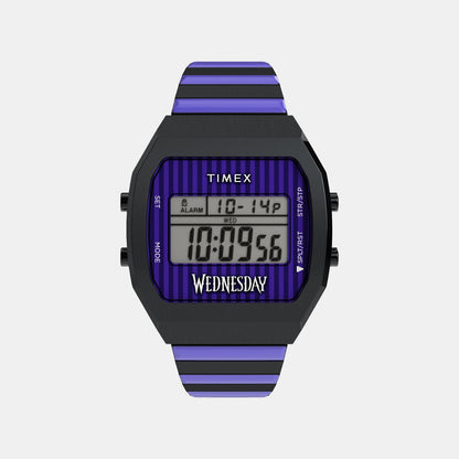 Timex Men Quartz Grey Dial Digital Steel Watch Tw2Y19500X6