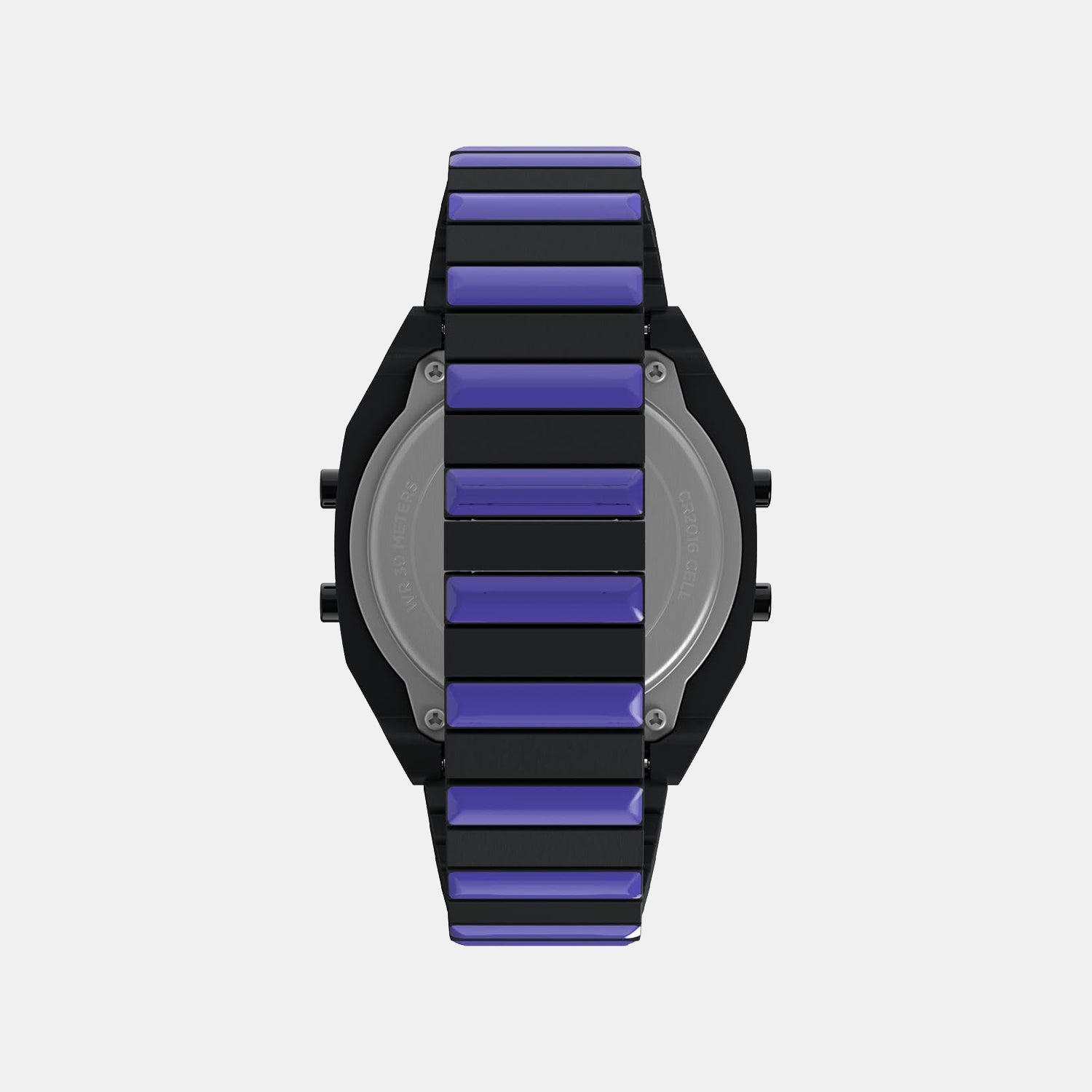 Timex Men Quartz Grey Dial Digital Steel Watch Tw2Y19500X6