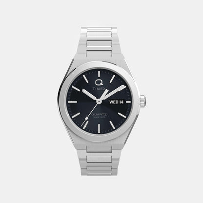 Timex Men Quartz Black Dial Analog Steel Watch Tw2Y25000Ik