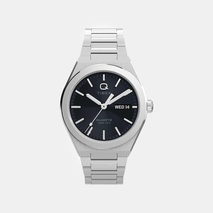 Timex Men Quartz Black Dial Analog Steel Watch Tw2Y25000Uj