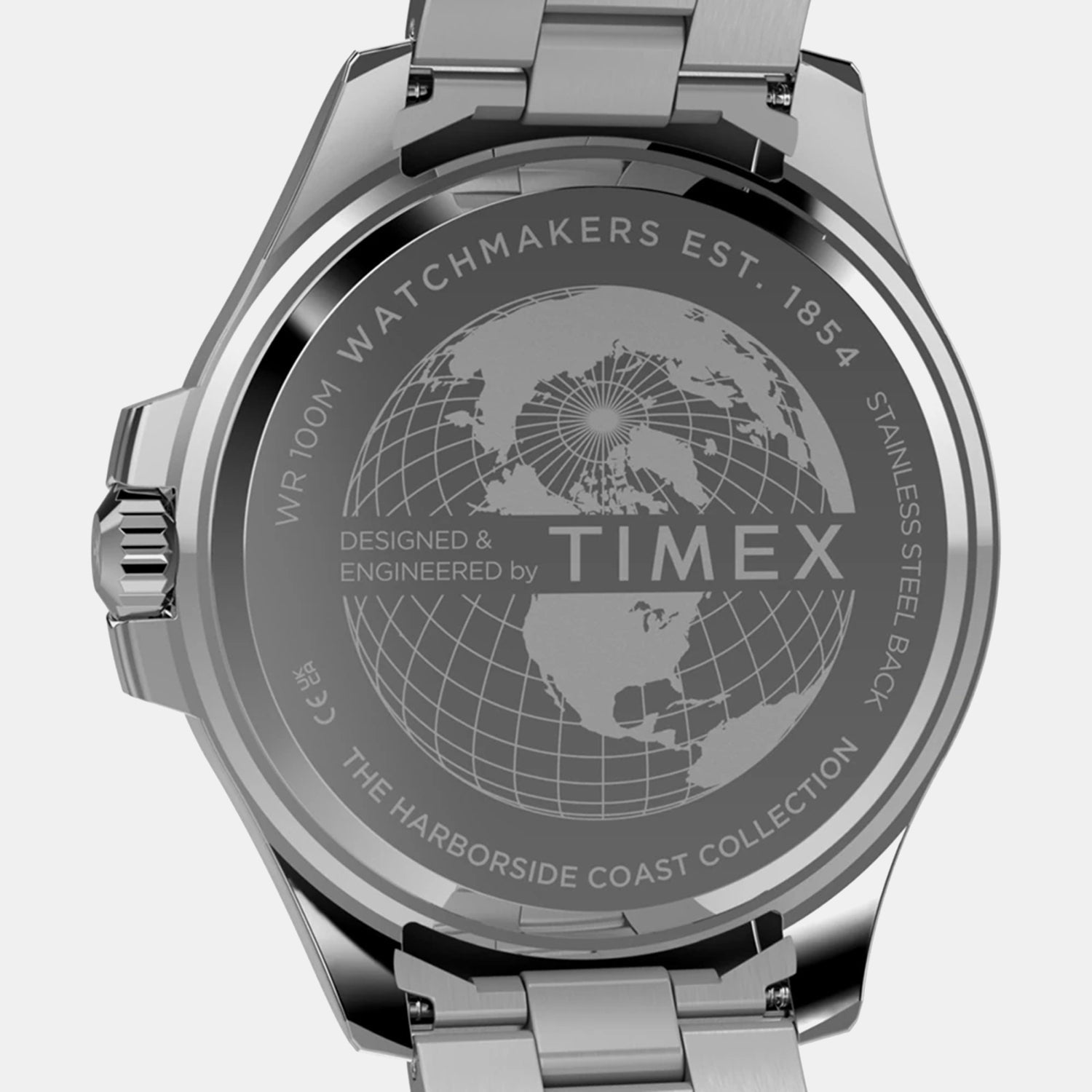 Timex Men Quartz Green Dial Multi-Function Stainless Steel Watch Tw2Y33200Uj