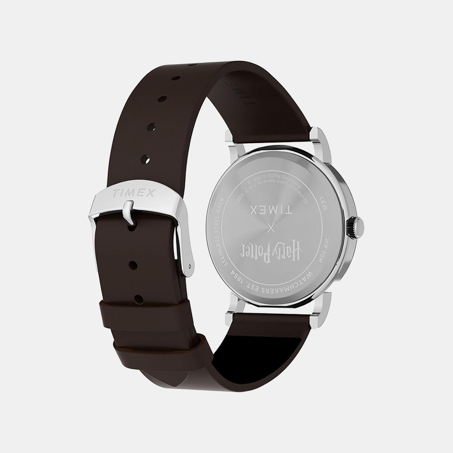 Timex Harry Potter X Timex Weekender Ravenclaw House Sorting Hat Indiglo Edition Leather Watch Tw2Y76500X6