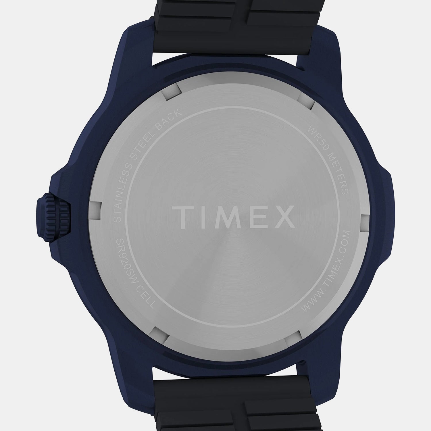 Timex Expedition Timber Men Quartz Blue Dial Analog Silicone Watch Tw4B34600Uj