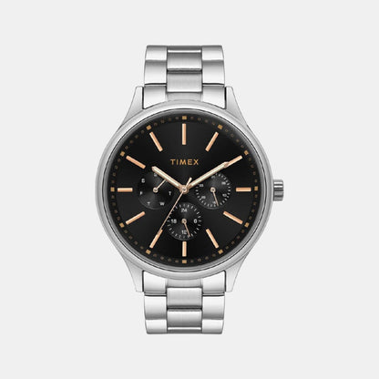 Timex Trendline Men Quartz Dial Chronograph Stainless Steel Watch Tweg18408