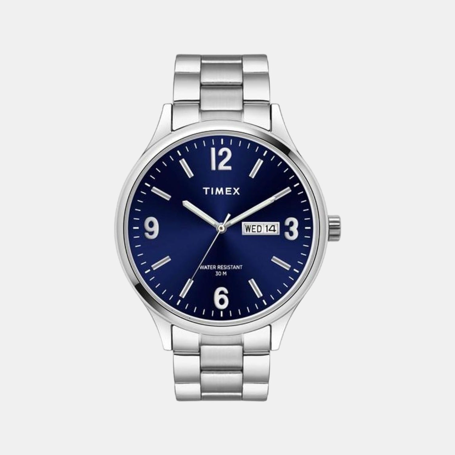 Timex Trendline Men Quartz Dial Analog Stainless Steel Watch Tweg18420