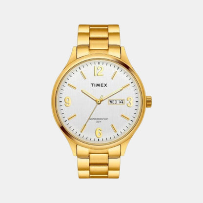 Timex Trendline Men Quartz Dial Analog Stainless Steel Watch Tweg18421