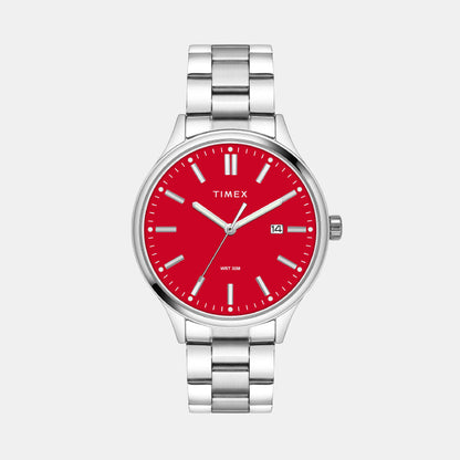 Timex Trendline Men Quartz Dial Analog Stainless Steel Watch Tweg18431
