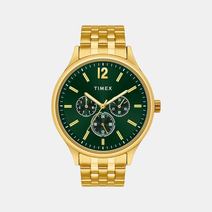 Timex Trendline Men Quartz Dial Multi-Function Stainless Steel Watch Tweg18435