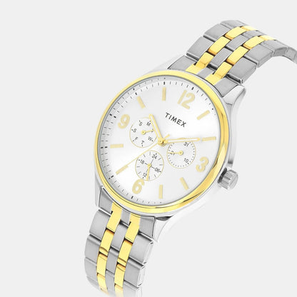 Timex Trendline Men Quartz Dial Multi-Function Stainless Steel Watch Tweg18441