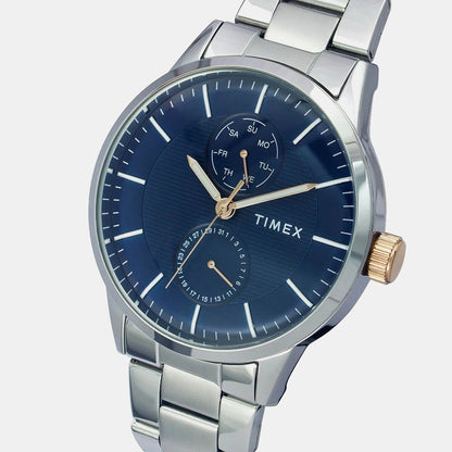 Timex Trendline Men Quartz Dial Multi-Function Stainless Steel Watch Tweg19901