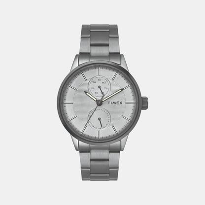 Timex Trendline Men Quartz Dial Chronograph Stainless Steel Watch Tweg19904