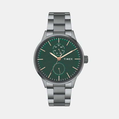 Timex Trendline Men Quartz Dial Chronograph Stainless Steel Watch Tweg19905