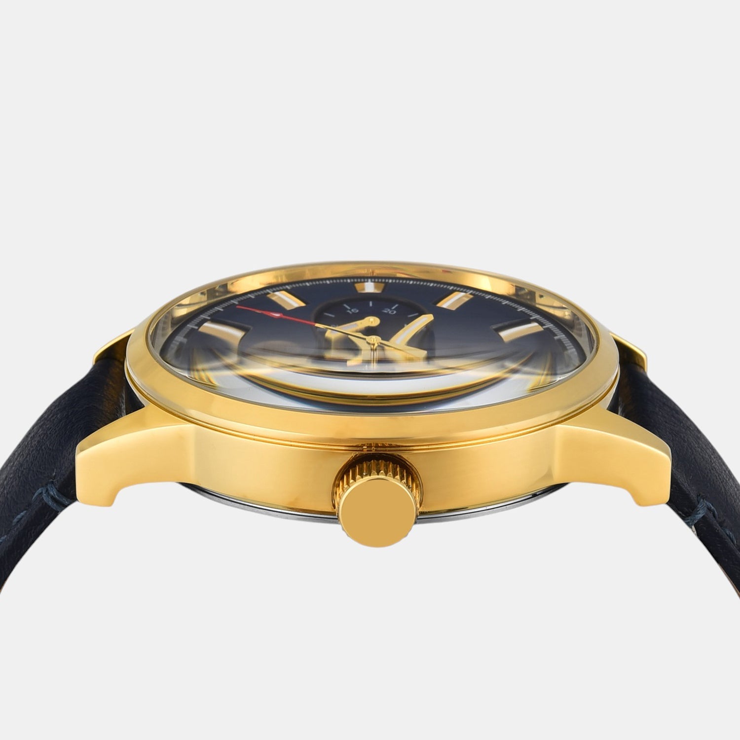Timex Fashion Men Quartz Dial Multi-Function Leather Watch Tweg19928