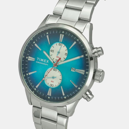 Timex Trendline Men Quartz Dial Chronograph Stainless Steel Watch Tweg19931