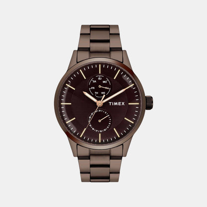 Timex Trendline Men Quartz Dial Multi-Function Stainless Steel Watch Tweg19941