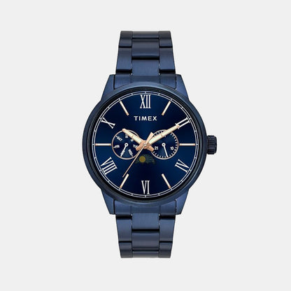 Timex Trendline Men Quartz Dial Multi-Function Stainless Steel Watch Tweg19946