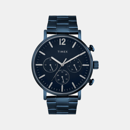 Timex Trendline Men Quartz Dial Multi-Function Stainless Steel Watch Tweg20028
