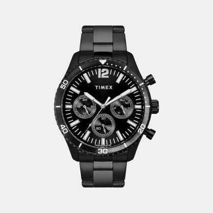 Timex E Class Men Quartz Dial Chronograph Stainless Steel Watch Tweg22204