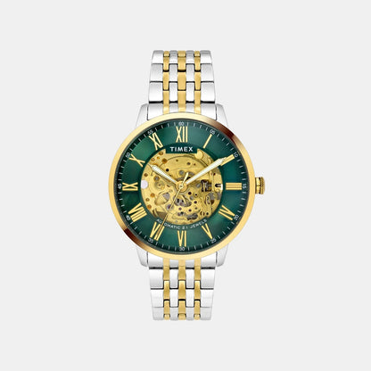 Timex Signio Men Automatic Dial Analog Stainless Steel Watch Tweg23504